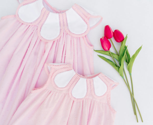 Tulip Dotted Swiss Bubble