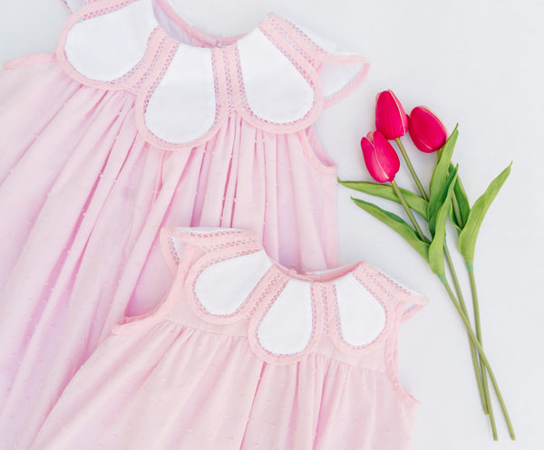 Tulip Dotted Swiss Dress