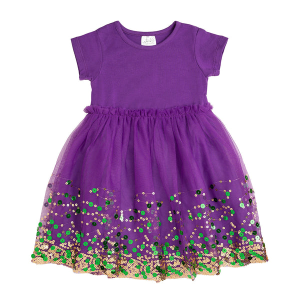 Mardi Gras Confetti Tutu Dress