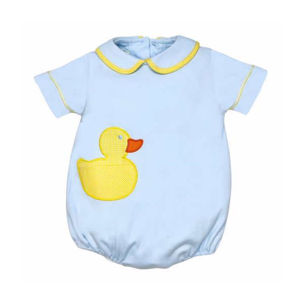 Duckies Peter Knit Bubble- Lt. Blue