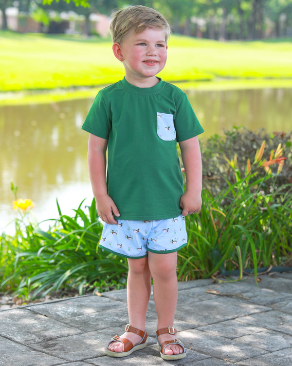 Ducks in a Row Short Set