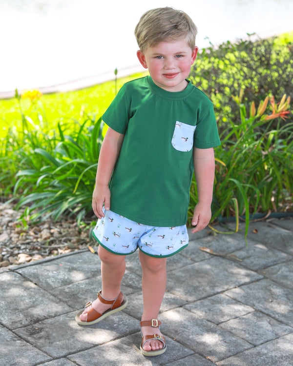 Ducks in a Row Short Set