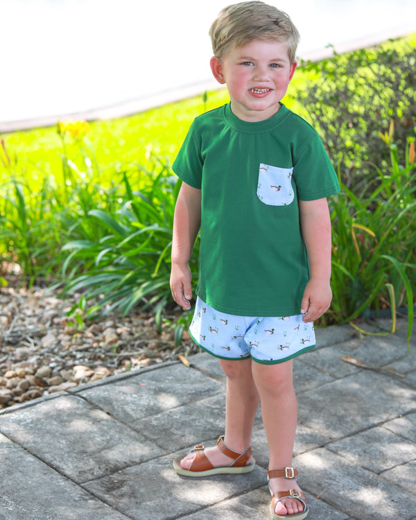 Ducks in a Row Short Set