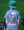 Youth Caddie Performance Rope Hat- Green/Navy