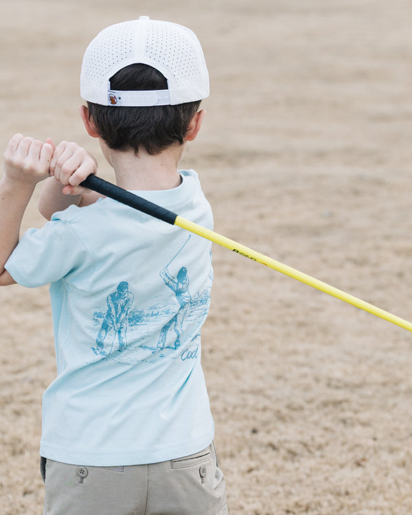 Youth Caddie Art of the Swing- Chambray