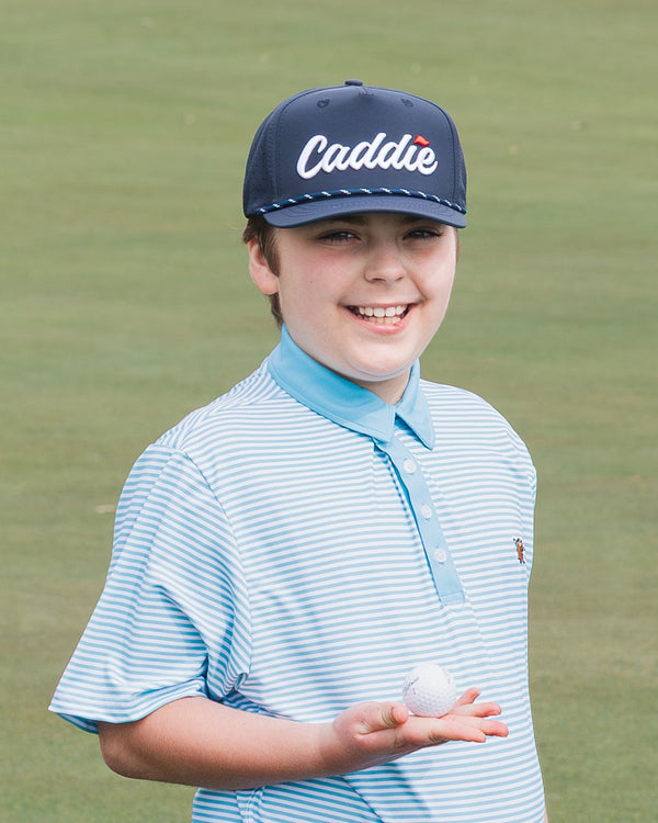 Youth Fairway Polo- Blue