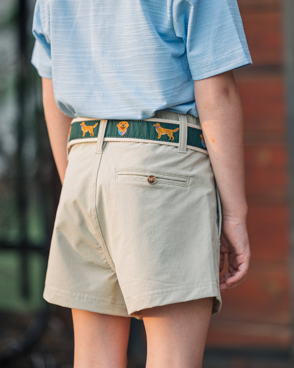 Youth Swing Shorts- Stone