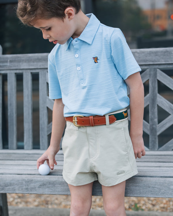 Youth Cloud Polo- Blue