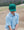 Youth Caddie Performance Rope Hat- Green/Navy