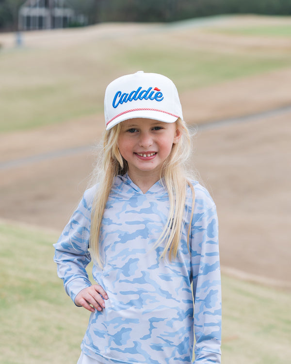Youth Backspin Camo Performance Hoodie