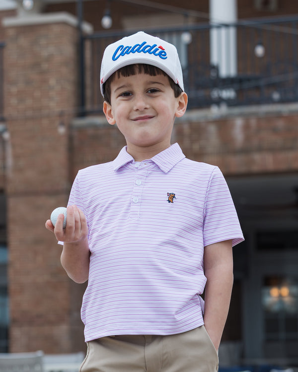 Youth Magnolia Polo- Pink