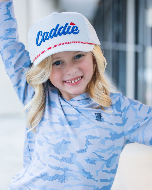 Youth Backspin Camo Performance Hoodie