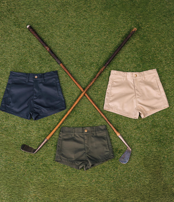 Youth Bunker Shorts- Green