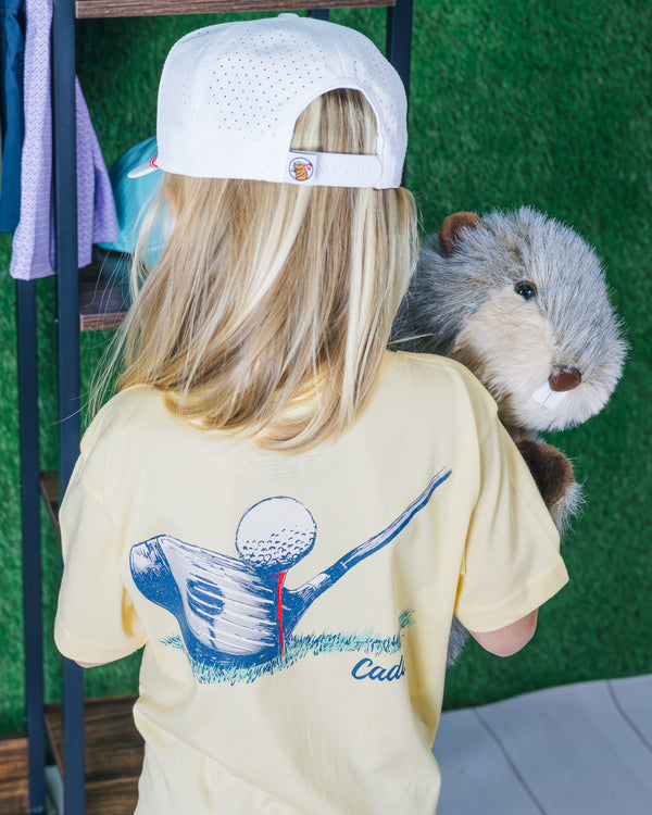 Youth Caddie Lined Up- Yellow