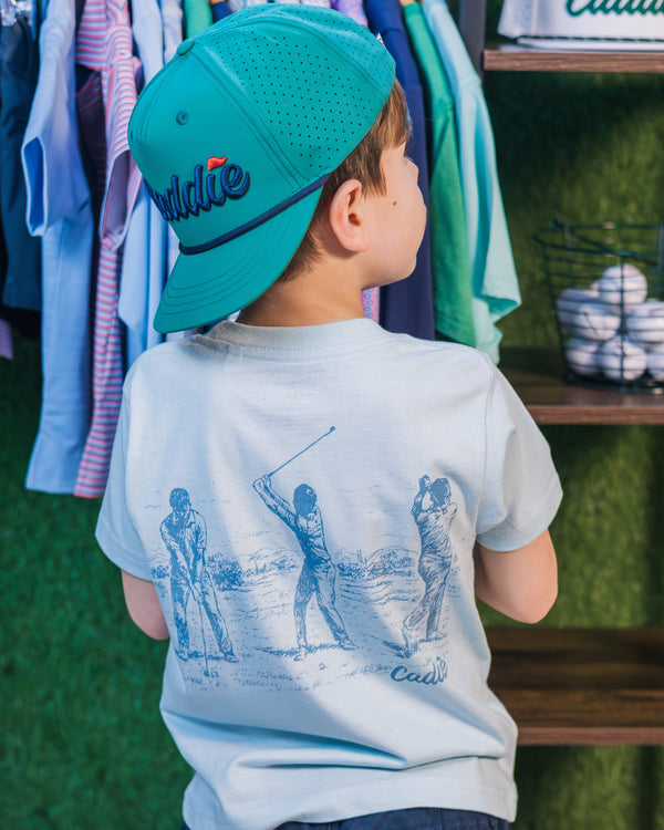 Youth Caddie Art of the Swing- Chambray