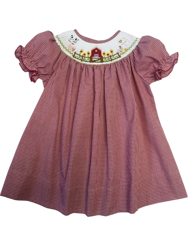 Farm Smocked Dress