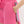 Solid Jersey Knit Flutter Short Set- Pink