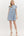 Flutter Sleeve Dress- Blue
