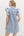 Flutter Sleeve Dress- Blue
