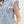 Flutter Sleeve Dress- Blue