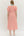 Stripe Puff Sleeve Dress- Orange