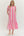 Striped Dress- Orange/Pink