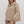 Quilted Zip Up Jacket- Bone