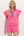 Solid Jersey Knit Flutter Short Set- Pink