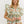 Floral Flutter Sleeve Pullover Top- Orange