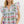 Floral Flutter Sleeve Pullover Top- Magenta