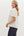 Collared Button Up Top- White