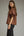 Puff Sleeve Top- Brown