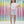 Floral Easter Bunny Boxy T- Light Pink