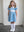 Elenor Dress- Beaufort Blue Velvet