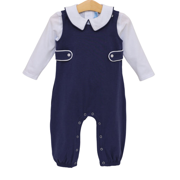 Elijah Jon Jon Set- Navy