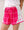 Elise Short- Power Pink Windowpane