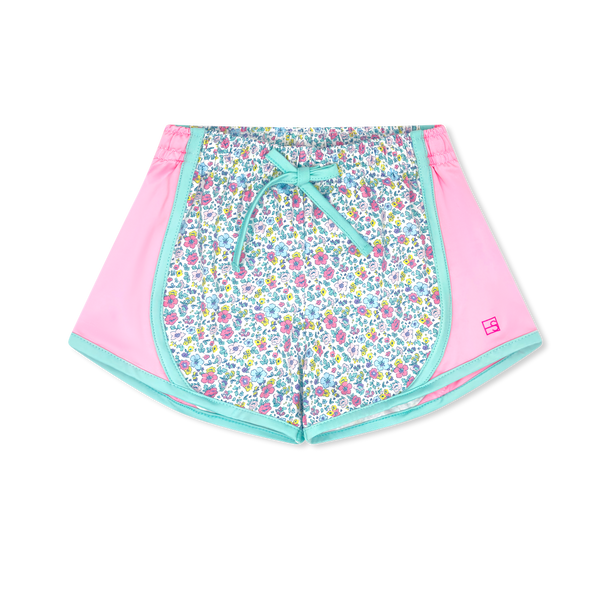 Elise Short- Whimsy Wildflowers, Flamingo Pink, Totally Turquoise