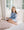 Lake Blue Knit Set- With White & Light Blue