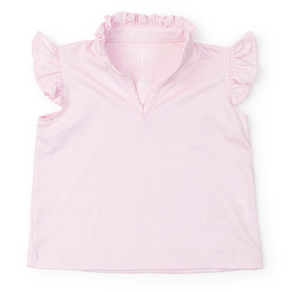 Ellie Sleeveless Performance Top- Cotton Candy Pink