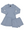 Claire Athletic Dress- Blue