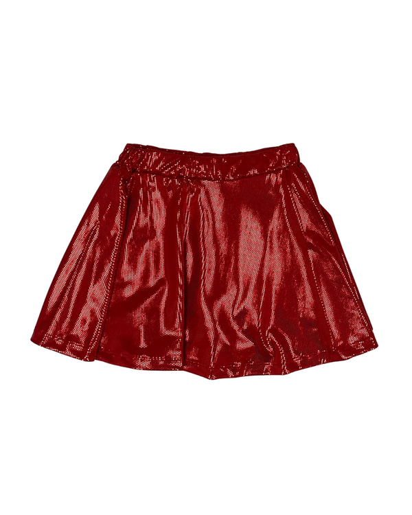 Blakely Skort- Red Sparkle