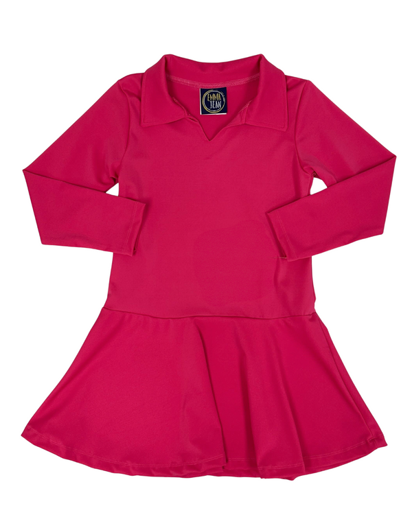 Claire Athletic Dress- Pink