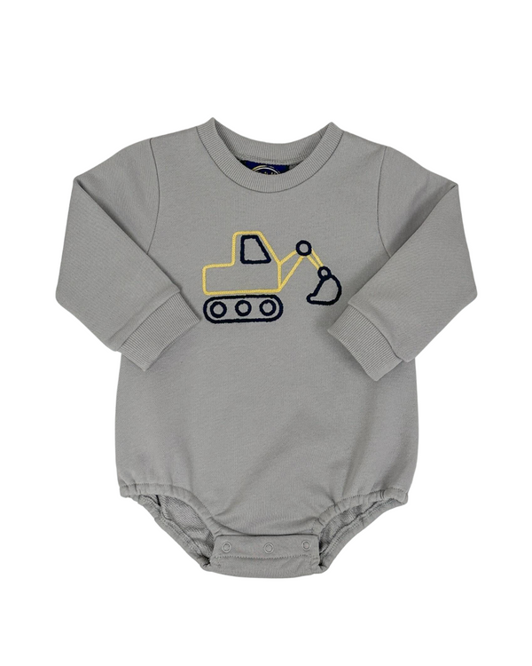 Excavator Embroidery Bubble