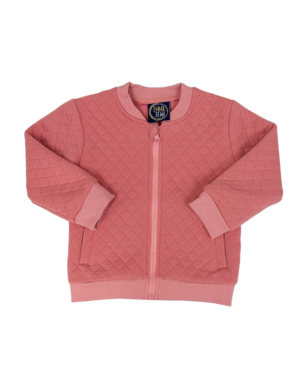 Pink Quilted Jacket