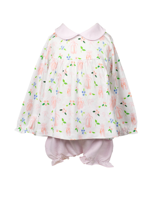 En Pointe L/S Bloomer Set