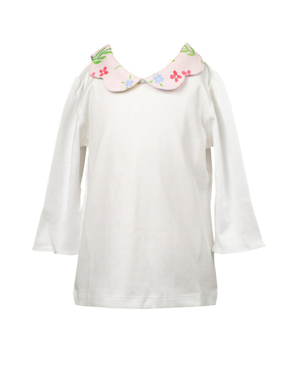 English Garden L/S Girl Shirt