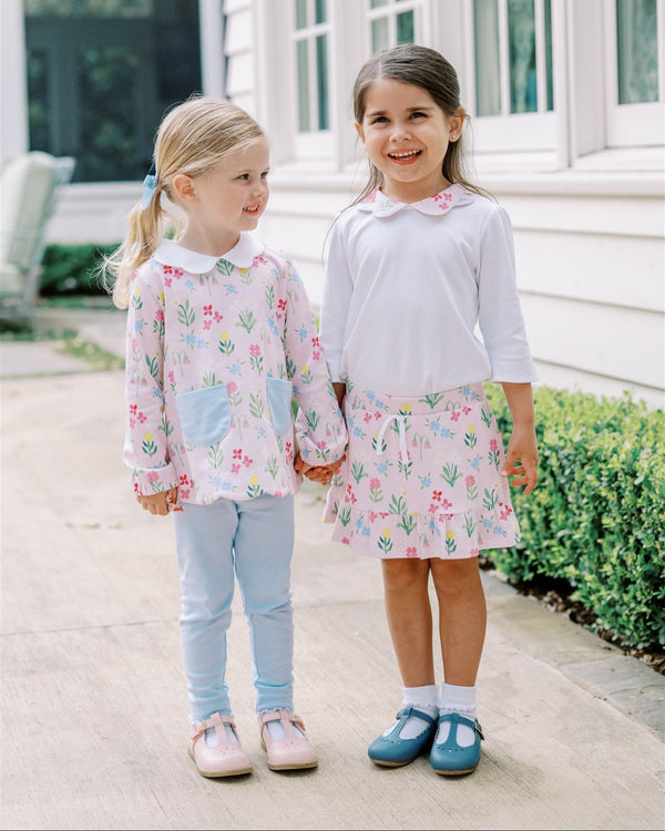 English Garden Ruffle Skort