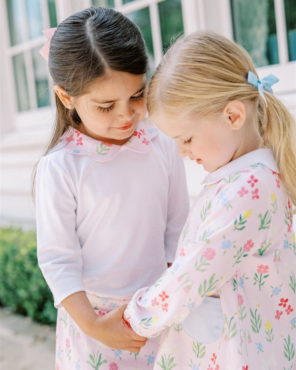 English Garden L/S Girl Shirt