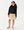 Glitter Turtleneck- Black
