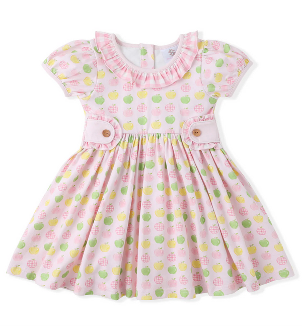 Back to School Apple Gwen Tab Dress